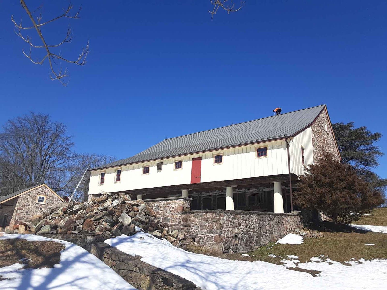RS Lightning Protection job site photo