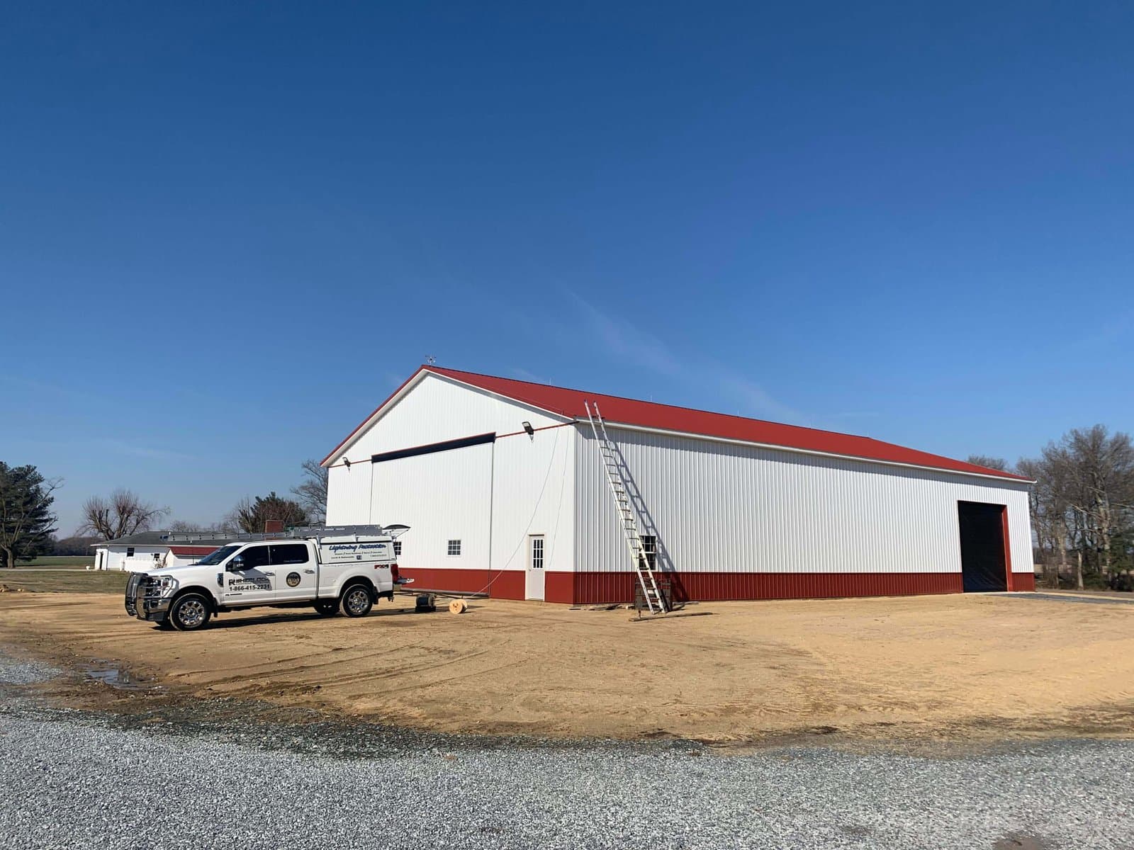 RS Lightning Protection job site photo