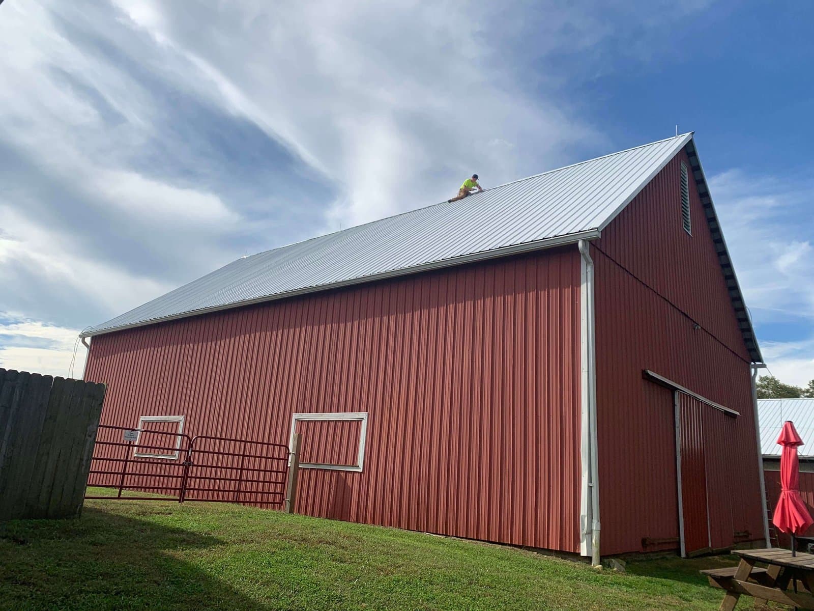 RS Lightning Protection job site photo