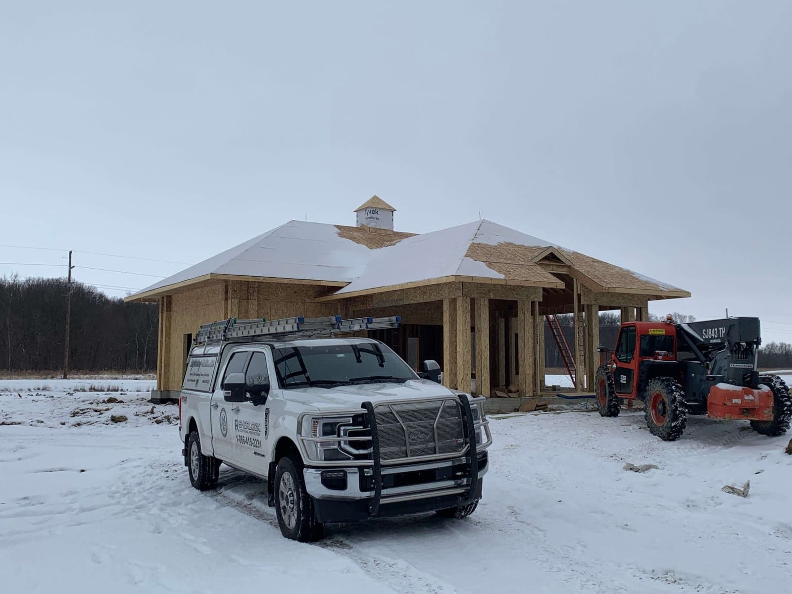 RS Lightning Protection job site photo